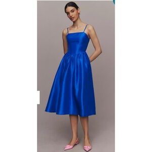 Hutch Royal Blue Textured Dress from Anthropologie